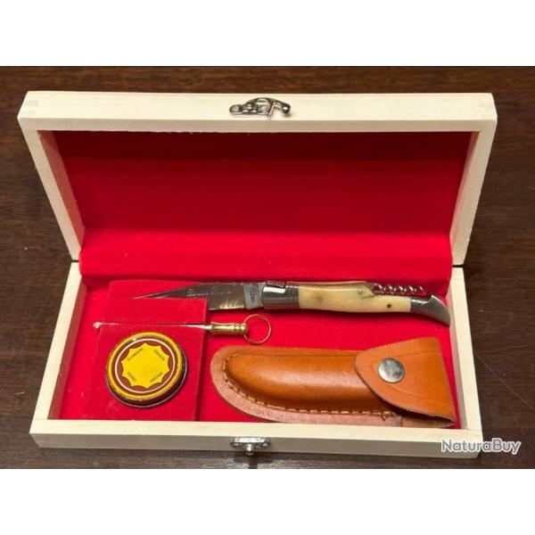 COFFRET CADEAU NOEL - Pliant LB - Manche Os