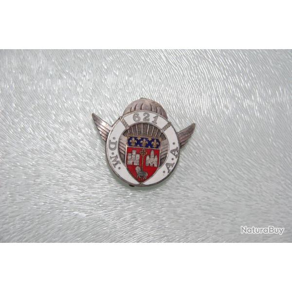 INSIGNE PARACHUTISTE :  621 �  DEPORT  MATERIEL  ARMEE DE L ' AIR ----- DRAGO  PARIS A.612 ---------