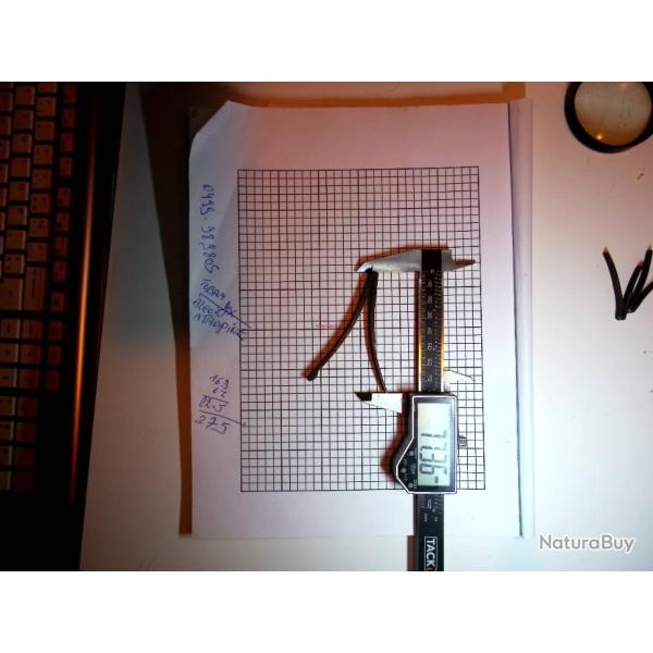 Ressort de  platine � ou autres    Longueur    longueur 81,26  R.306