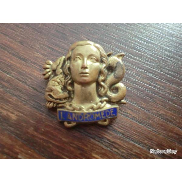 insigne l androm�de email bleu    / arthus bertrand paris