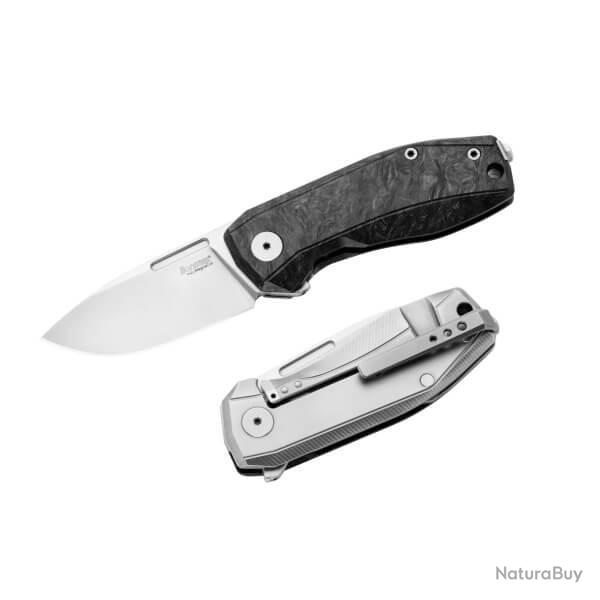 NA01.CF Couteau pliant Lionsteel "Nano" fibre de carbone et titane