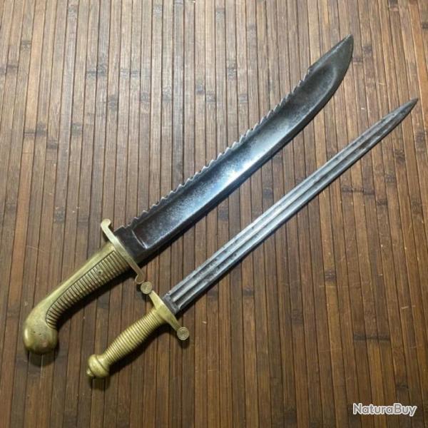 IMPRESSIONNANT GLAIVE / SABRE 1822 SAPEUR DE L'ARM�E IMP�RIALE RUSSE