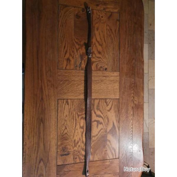 Vend bretelle en cuir marron