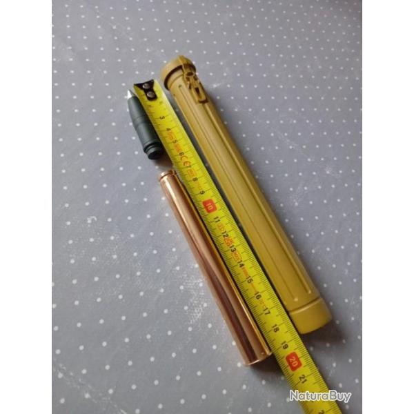 Obus ECHELLE  1/6* de 7.5cm Sprgr Patr 34 avec son container