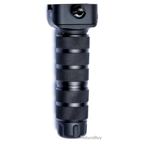 Poign�e tactique noire en m�tal | ASG (0000 3480) - Airsoft