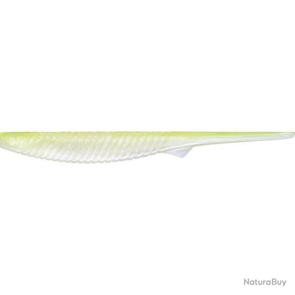 Leurre Souple MADNESS Madfin 6" WHITE CHART