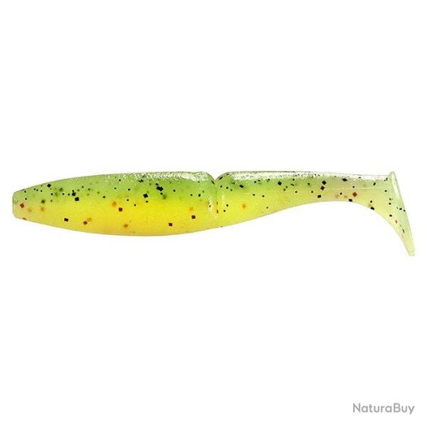 Leurre One Up Shad 5" 086 APPLE GREEN FLAKES