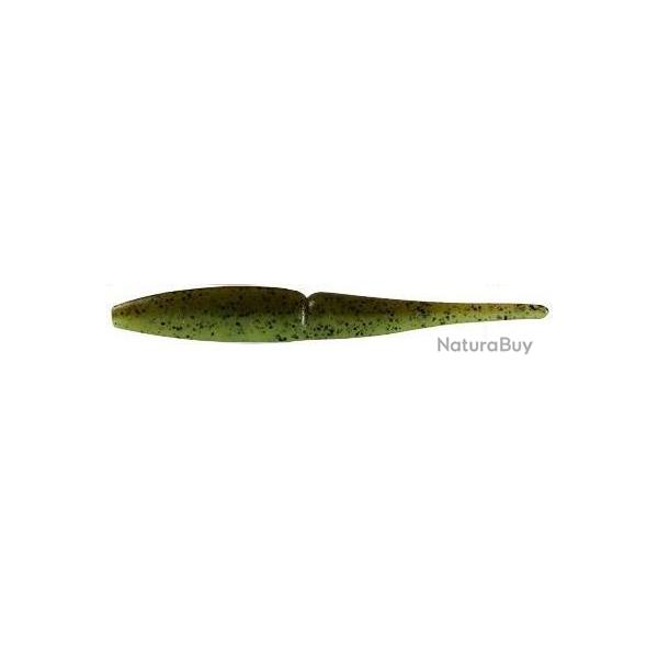 ONE UP SLUG 4" 084 OLIVE GREEN GLITTER