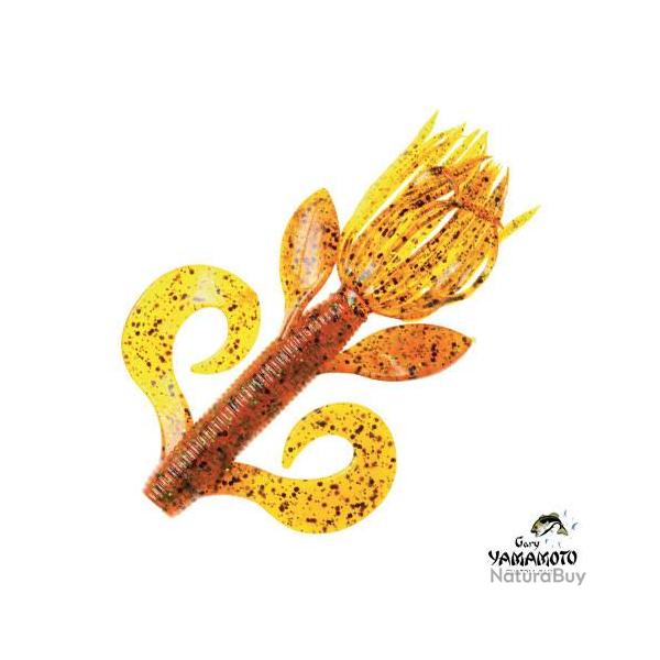 YAMA KREATURE 196 Pumpkin w/lg black, sm green