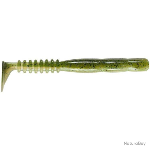 Leurre Souple REINS Fat Rockvibe 4" 10cm B16 Dos Vert