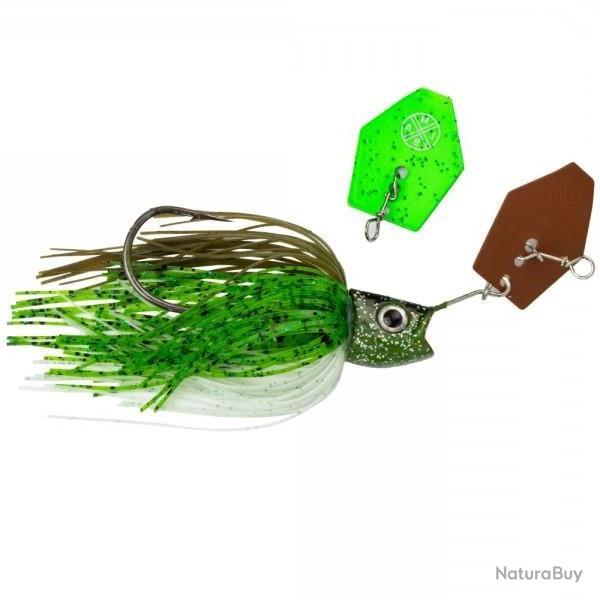 Chatterbait LMAB KOFI Multi Vibe 14g Green Pumpkin