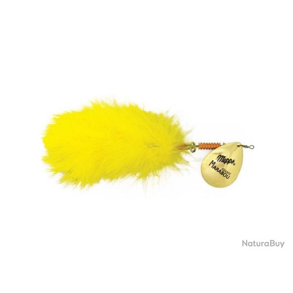 Cuill�re MEPPS Giant Marabou Or / Jaune