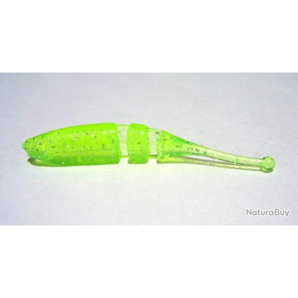 Leurre DropShot Live Baby Shad CHARTTREUSE ICE