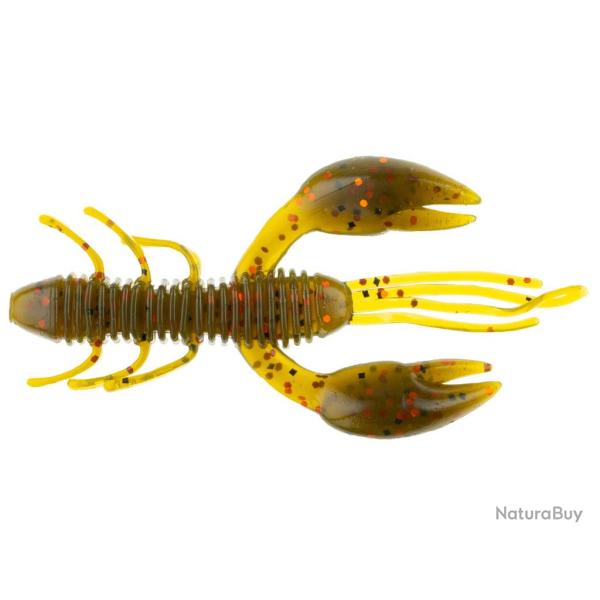 Leurre Ecrevisse Zaga Craw Green Pumpkin Orange Flake