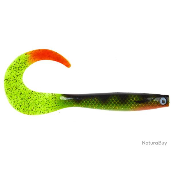 Leurre Souple LUCKY JOHN Kubira Fire Tail 23cm PG41 Olive Spotted Bullhead