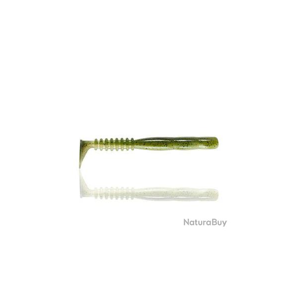 Leurre REINS Fat Rockvibe Shad 8" #B16 Dos Vert