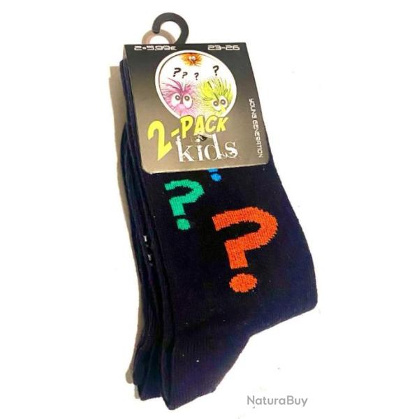 CHAUSSETTE ENFANT POINT D'INTERROGATION