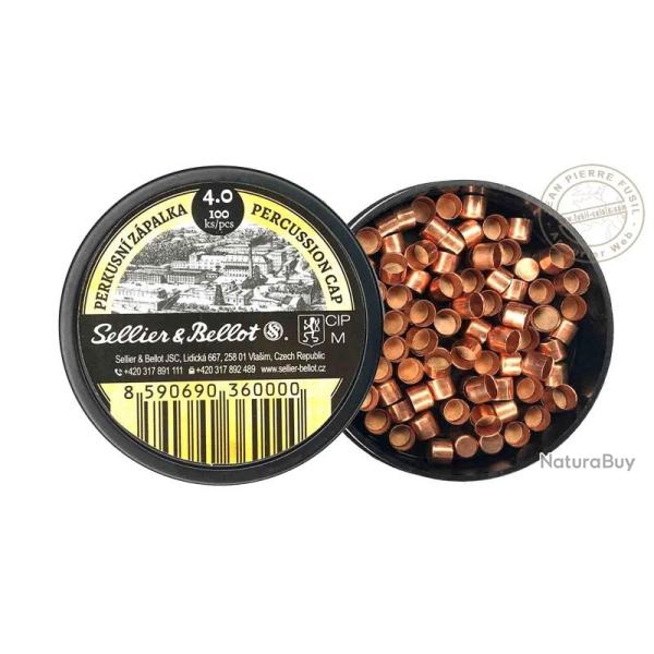 Amorces capsules Sellier & Bellot - 2 x 100