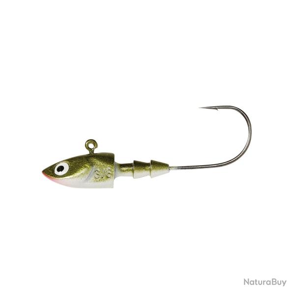 T�te Plomb�e BERKLEY Deep Jig Series Olive Pearl 14g