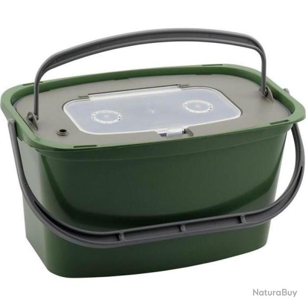 SEAU VIVIER 7L - SERIE GREEN - ANSE PLASTIQUE