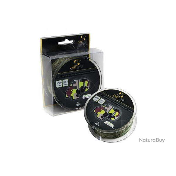 Tresse Carpe CARPSPIRIT 4D Camo Braid 300m 0.35mm