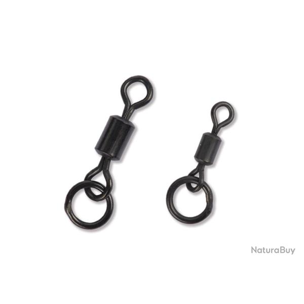 Emerillons Carpe Avec Anneau Rolling Swivel + Ring