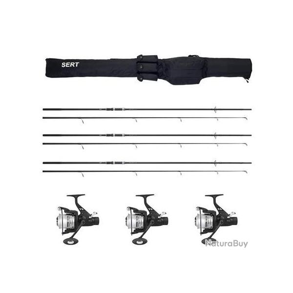 3x CARP TRAINING 12-2 (3Lbs) + 3x CARP TRAINING HRS 601 FD + FOURREAU