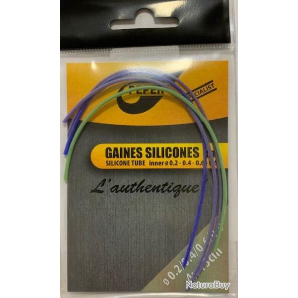 Peper - Gaine Silicone diam 0.2 + 0.4 + 0.6 + 0.9 (x15cm)