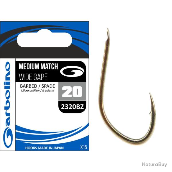 MEDIUM MATCH WIDE GAPE 2320BZ HAMECONS NON MONTES N�14
