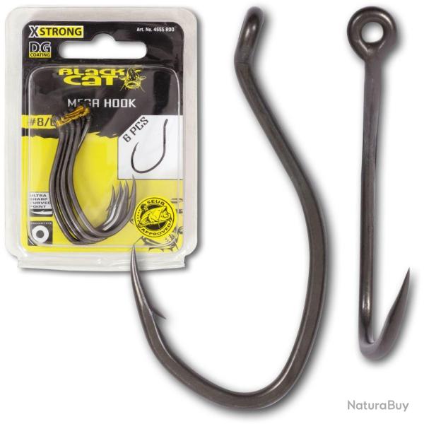 Black Cat Mega Hook DG N�8/0