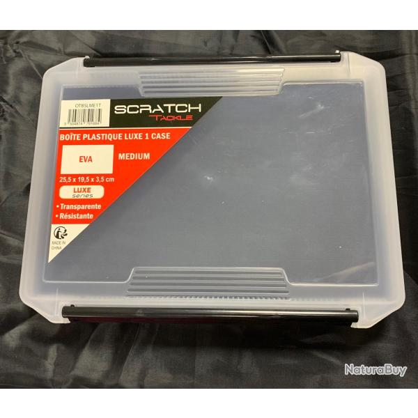 BOITE PLASTIQUE - LUXE 1 CASE MEDIUM EVA