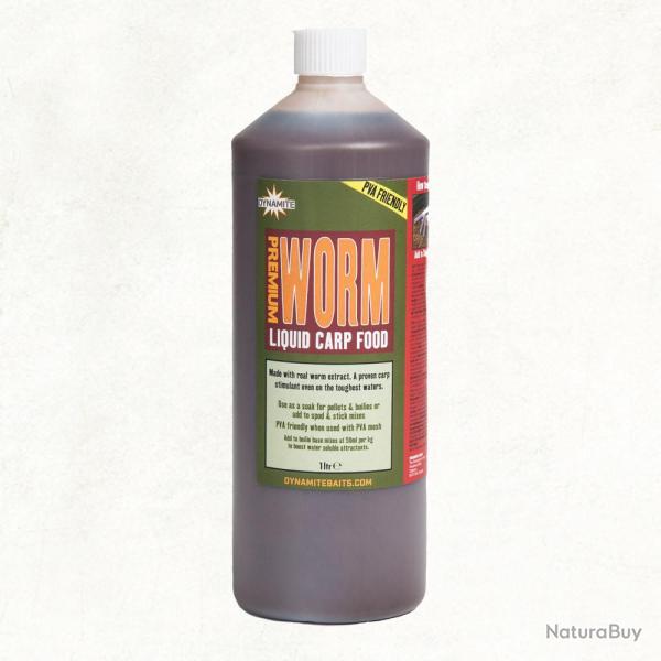 Liquid Carp Food DYNAMITE BAITS Worm