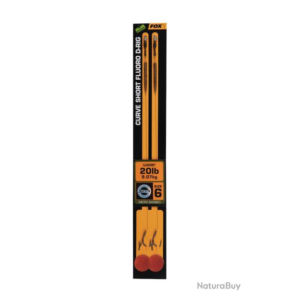 Curve Short H6 20LBS FLUORO D-RIGS