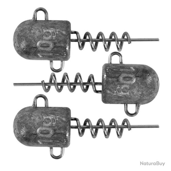 Fox Rage Corkscrew Bullet Jig Heads 5g