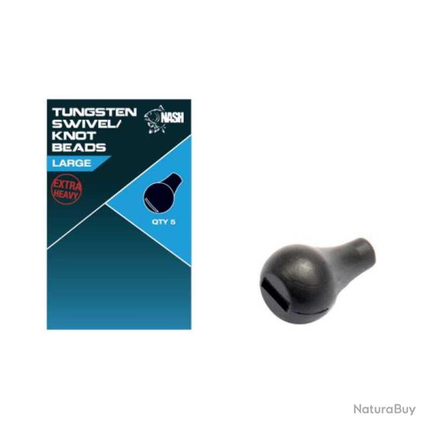 Perles Tungsten NASH Tungsten Swivel and Knot Bead Small