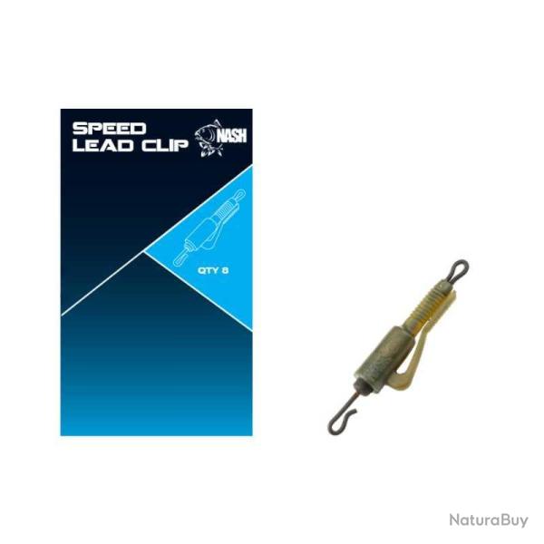 Clip Plomb NASH Speed Lead Clip Vert