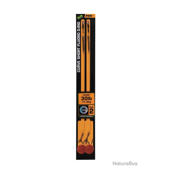 Curve Short H2 30LBS FLUORO D-RIGS