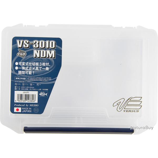 Boite MEIHO VS 3010NDM CLEAR