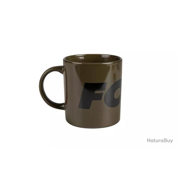 Ceramic Mug FOX Green and Black Logo