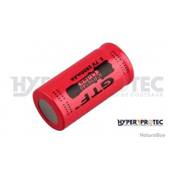 Hyper Access Pile CR123 - 2800 mA/h lithium-ion Rechargeable