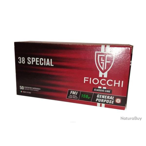 Fiocchi 38 Sp�cial 158gr FMJ x50