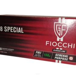 Fiocchi 38 Sp&eacute;cial 158gr FMJ x500