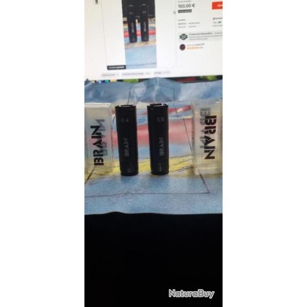 Chokes BRAIN enTitaniun pour Perazzi (canons 18.6 o� 18.7) C4 et C5