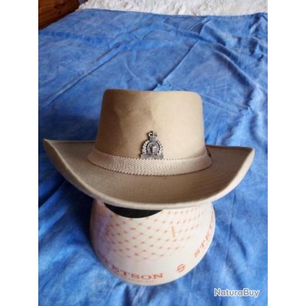 CHAPEAU TOILE RIGIDE USA western