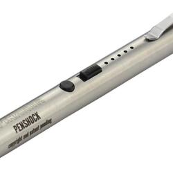 Shocker Piranha Penshock 2,4M volts silver rechargeable USB