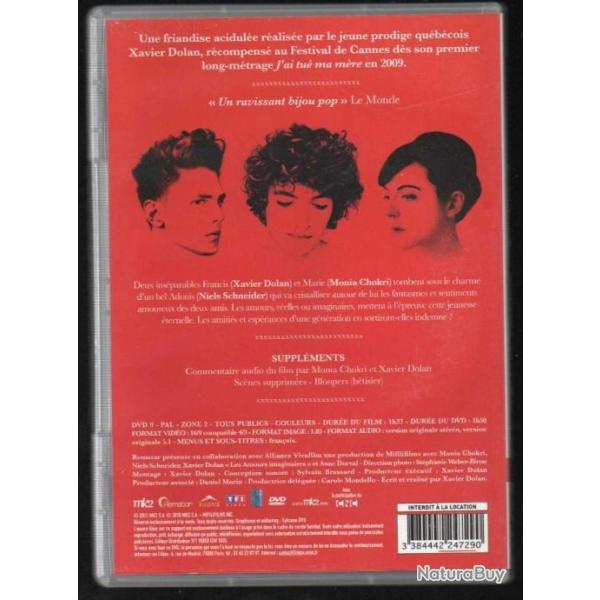 les amours imaginaires de xavier dolan film qu�becois dvd