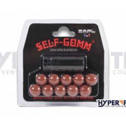 Lanceur balle caoutchouc self gom de d&eacute;fense - M8 X 100