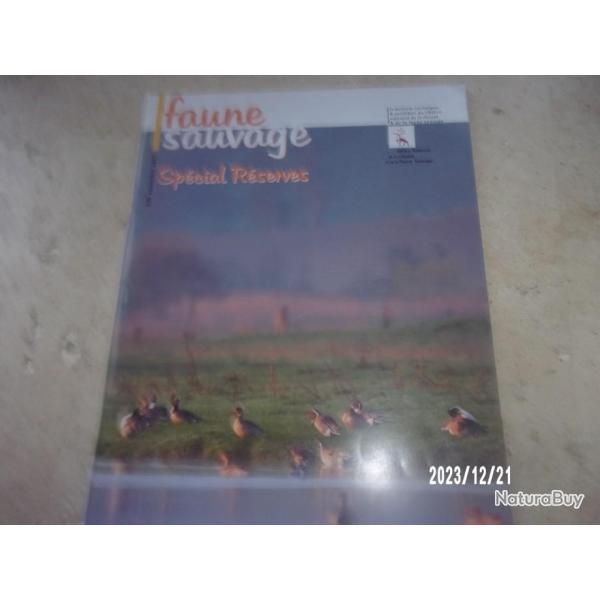 revue faune sauvage special reserves