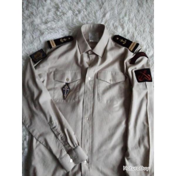 CHEMISE FUSILIERS MARINS 2�ME DB WW2