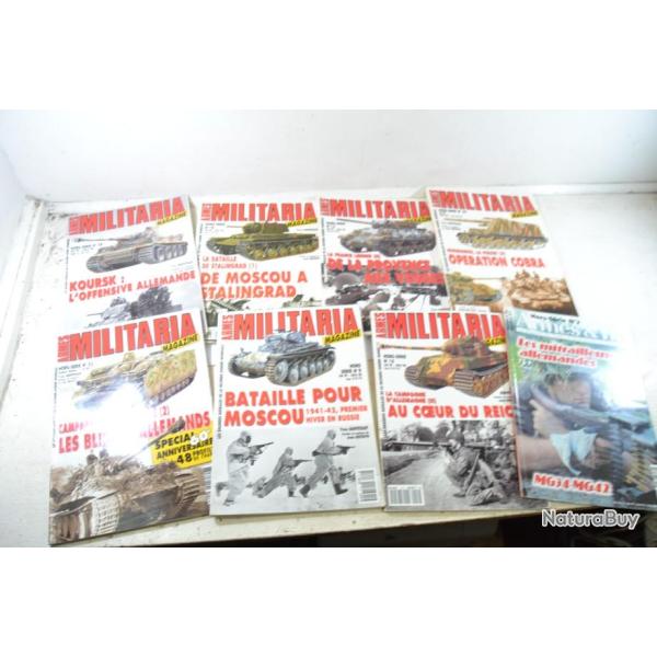 Lot Hors-S�rie Militaria magazine n� 15 29 18 38 10 53 9 chars de combat Kourks Stalingrad Normandie